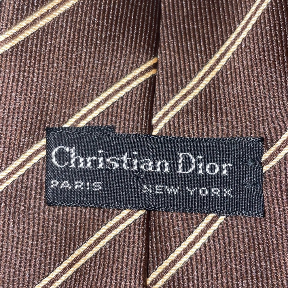 Vintage Christian Dior Tie - Picture 3 of 3